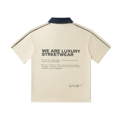 7even Vetements Short-Sleeve Polo Shirt