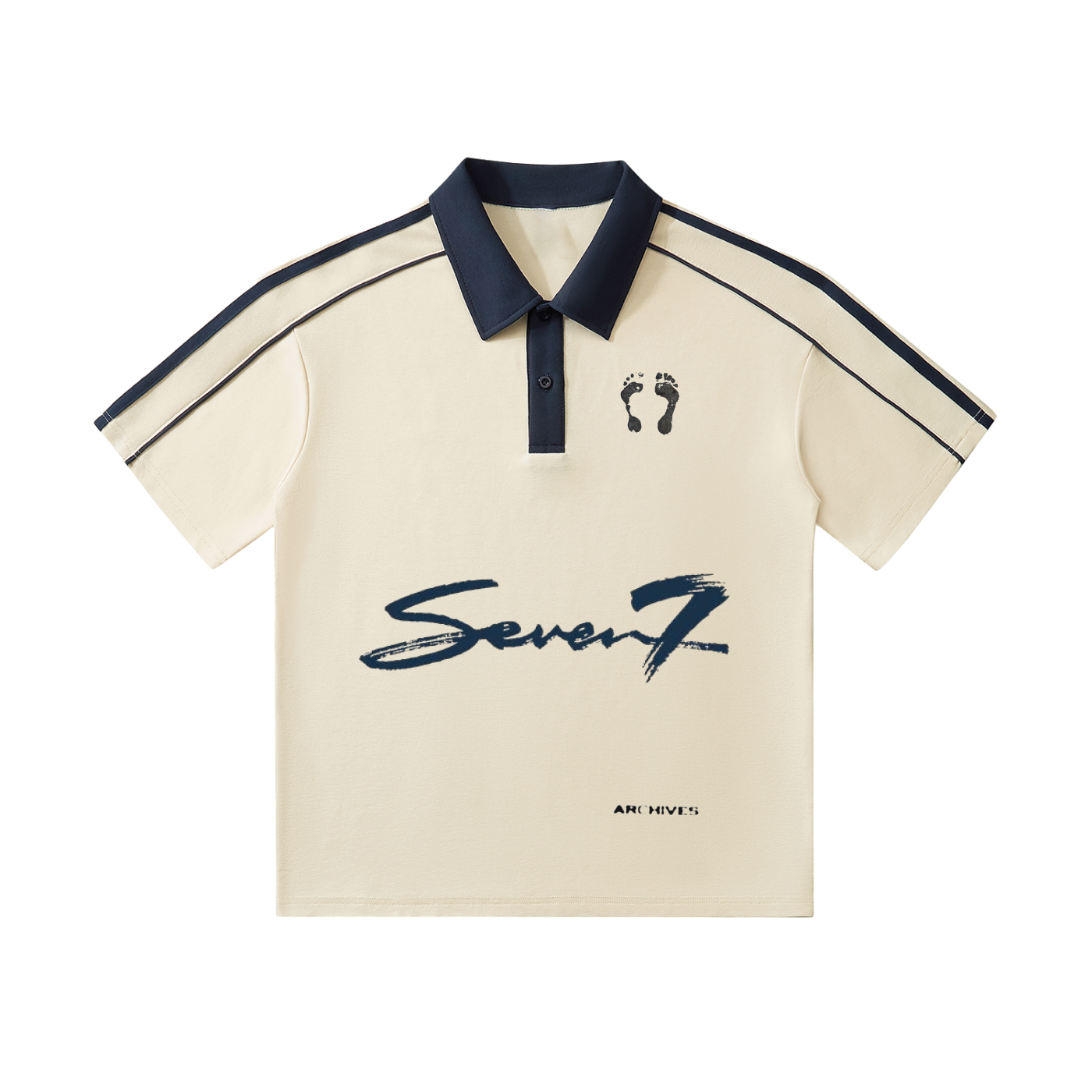 7even Vetements Short-Sleeve Polo Shirt